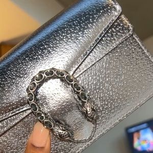 DIONYSUS SUPER MINI BAG silver